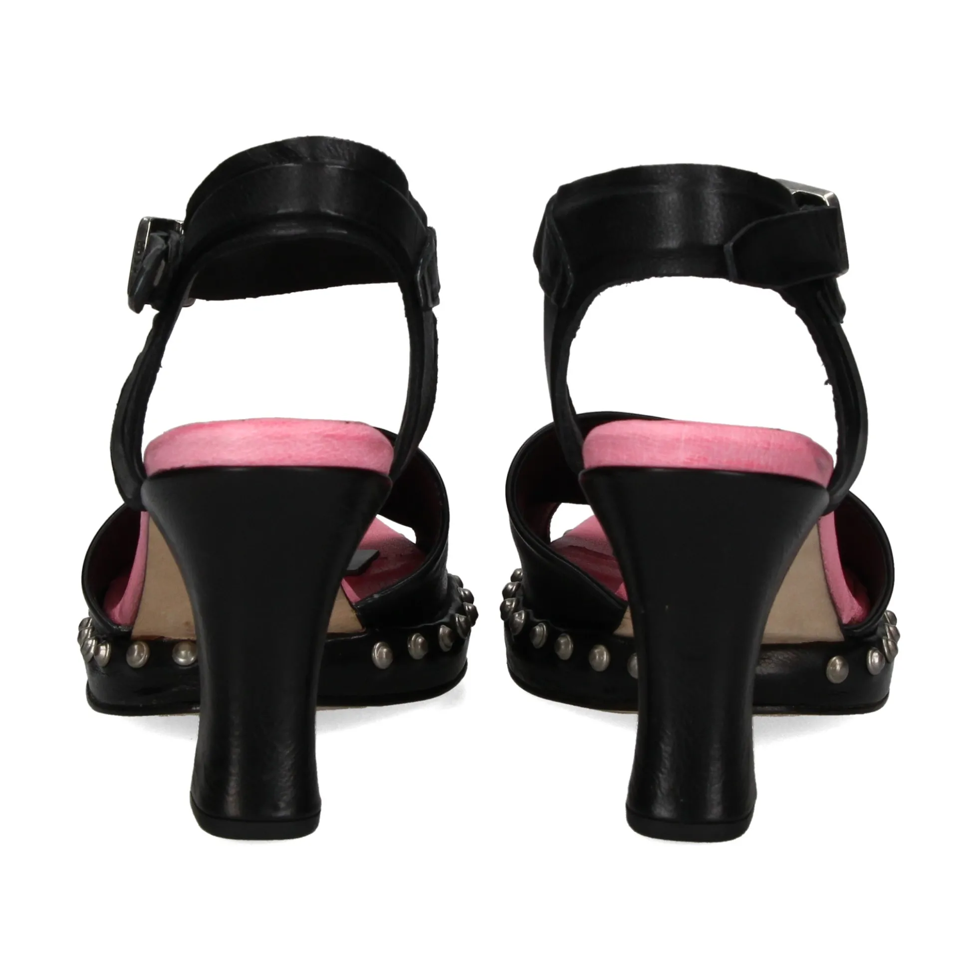 A.S.98 Sandalias con plataforma de Mujer B35001 101 0001 NERO+S
