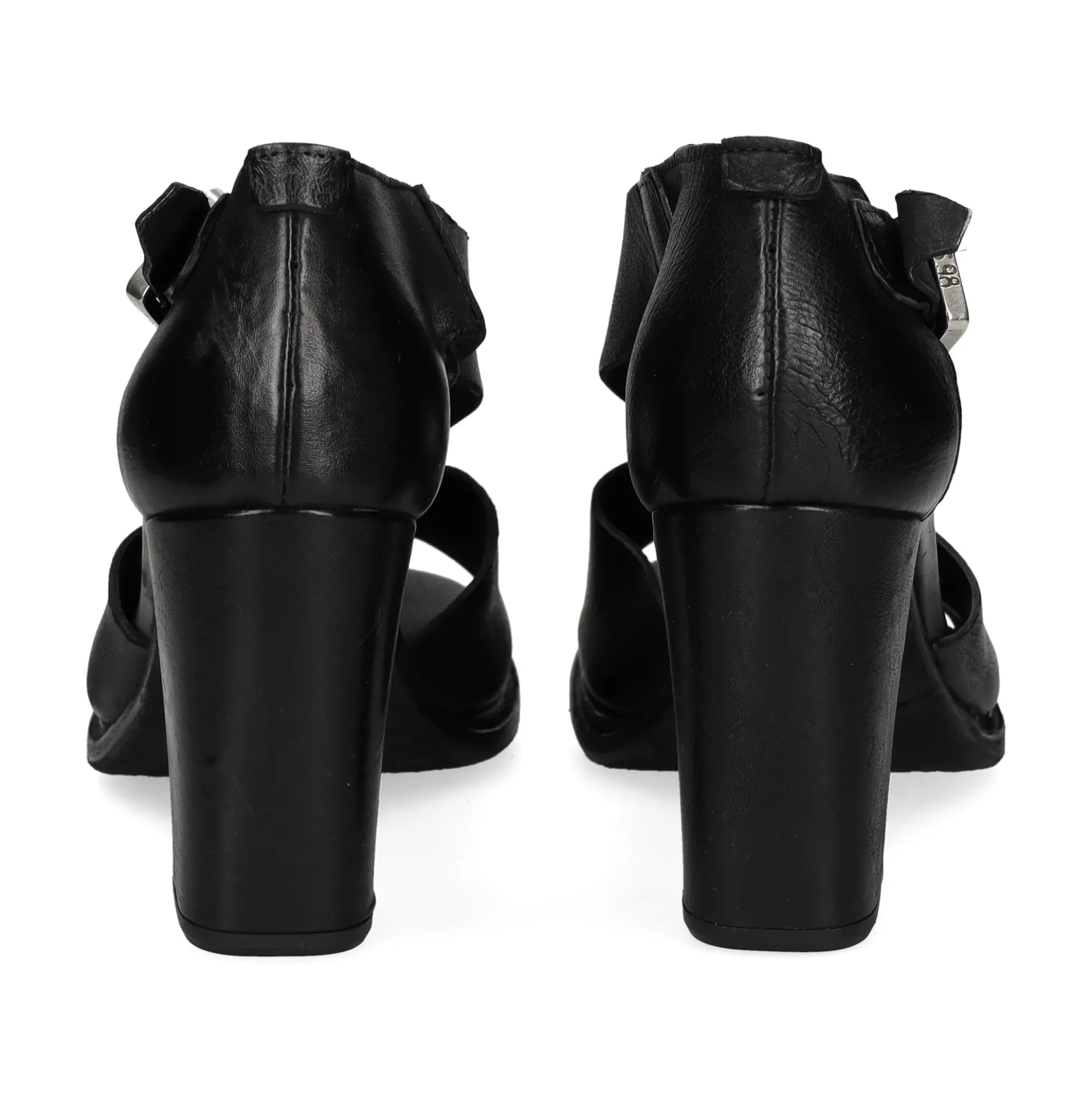 A.S.98 Sandalias con tacón de Mujer 589038 101 6002 NERO (