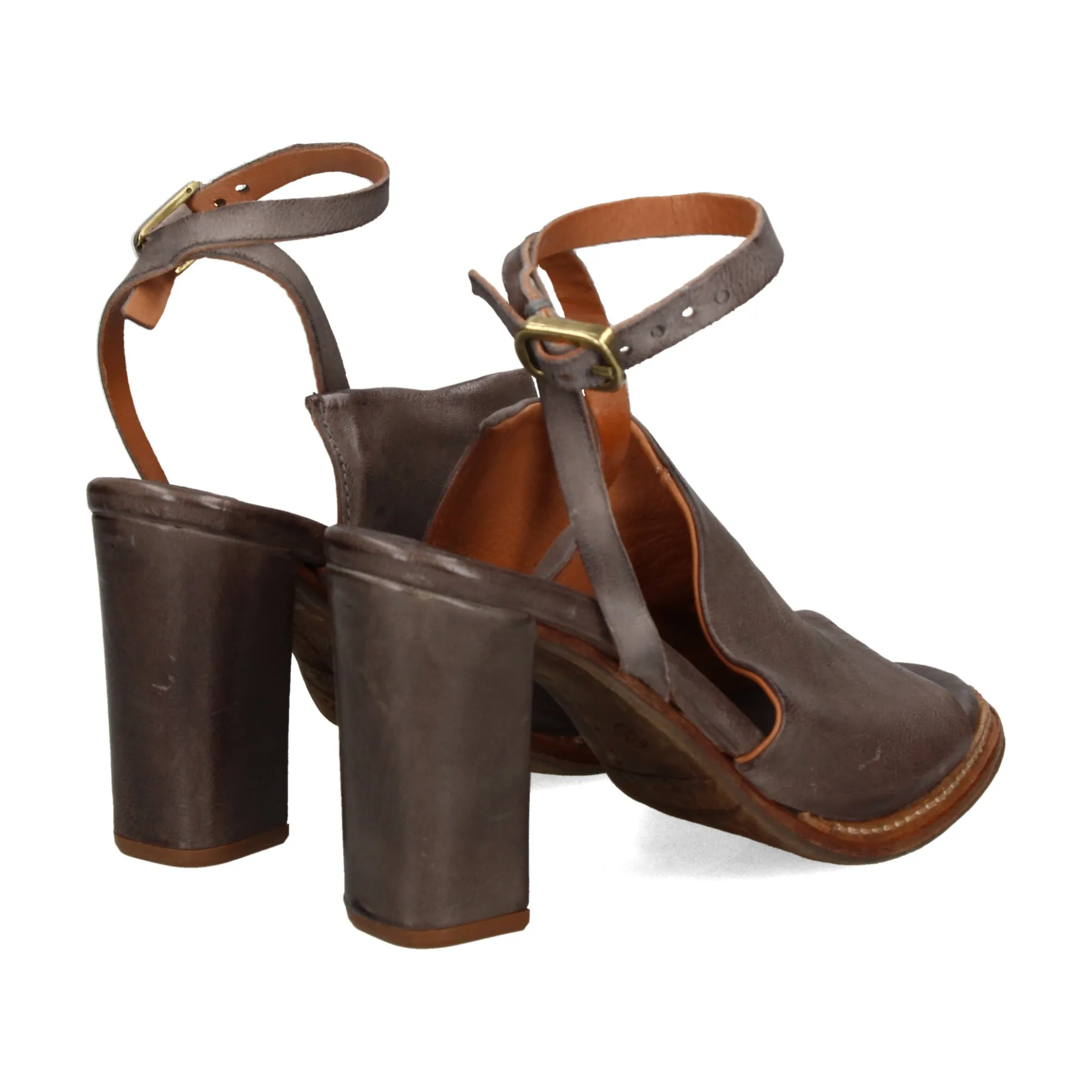 A.S.98 Sandalias con tacón de Mujer B40001 101 6143 CENERE