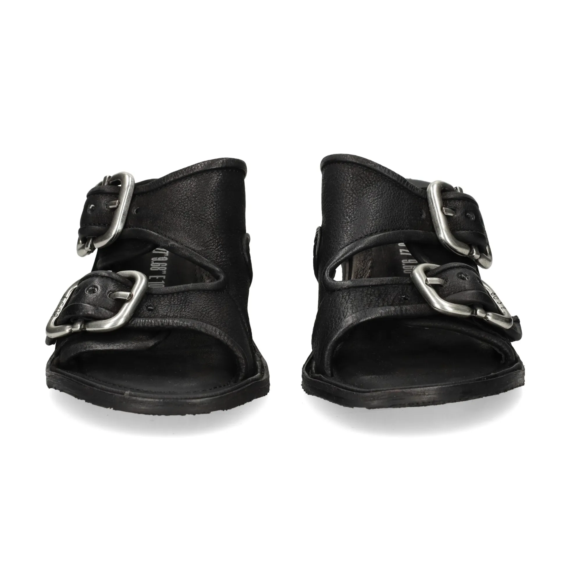 A.S.98 Sandalias con tacón de Mujer C03007 6002 NEGRO