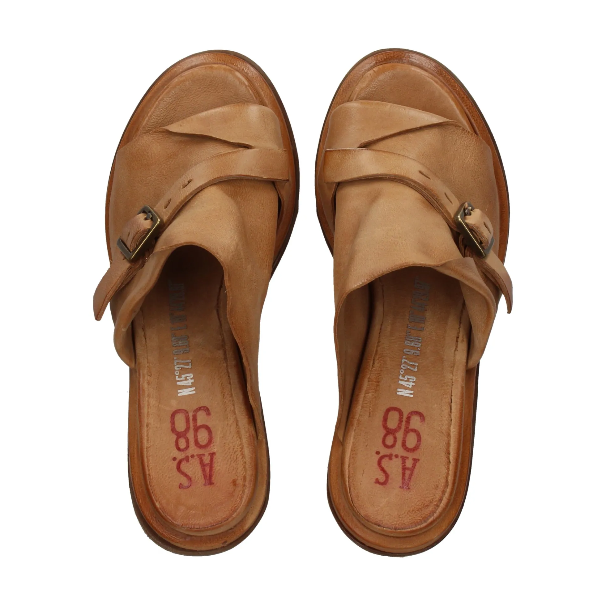 A.S.98 Sandalias con tacón de Mujer B22005 201 6917 TIGER