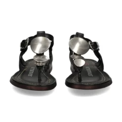 A.S.98 Sandalias planas de Mujer B94004 6002 NEGRO