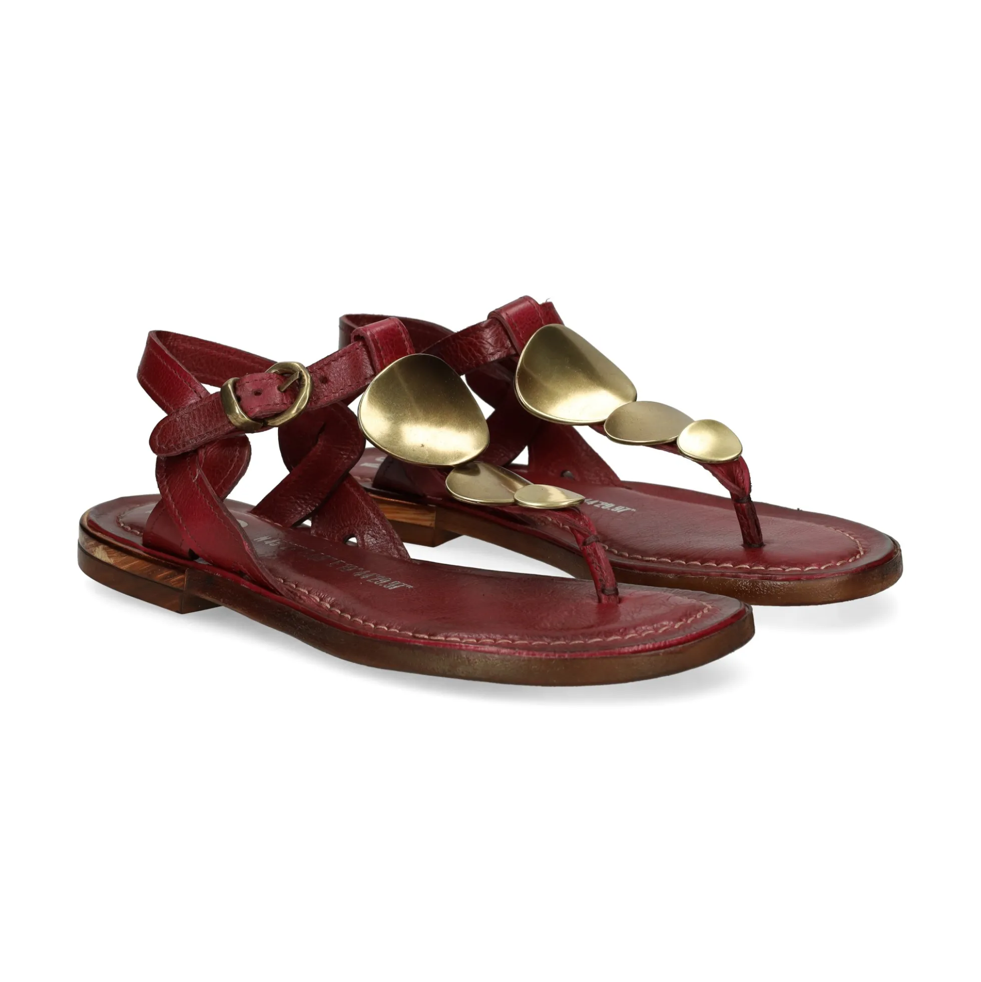 A.S.98 Sandalias planas de Mujer B94004 6235 RIBINO