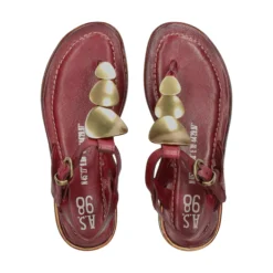 A.S.98 Sandalias planas de Mujer B94004 6235 RIBINO