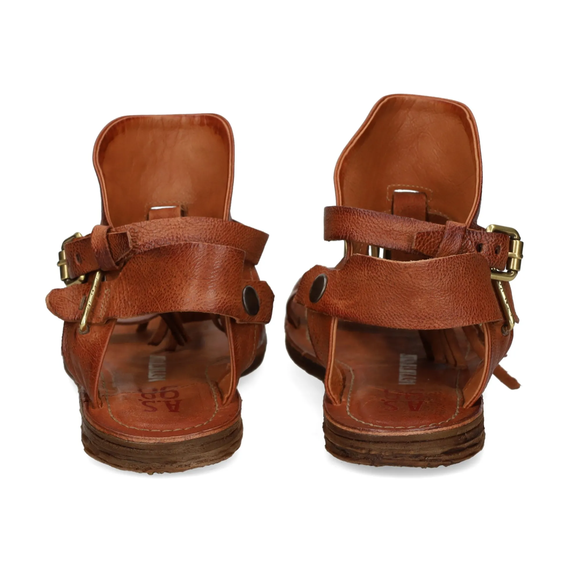 A.S.98 Sandalias planas de Mujer 534010 5102-6871 CALVA
