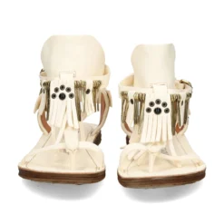 A.S.98 Sandalias planas de Mujer 534010 2103 6936 MILK