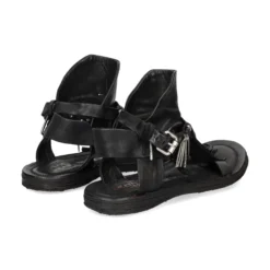 A.S.98 Sandalias planas de Mujer 534010 5102 6002 NERO