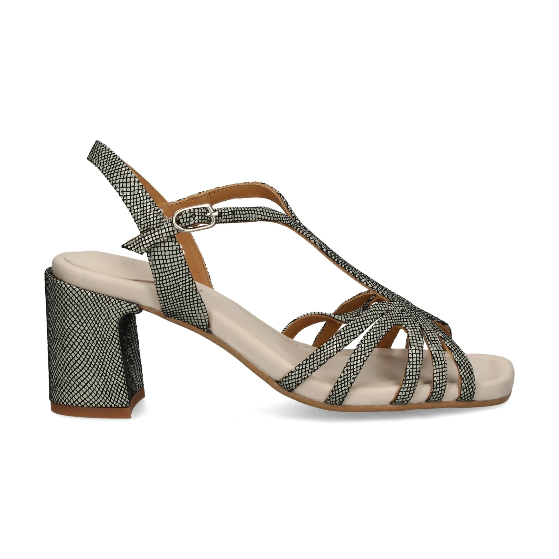 AUDLEY Sandalias con tacón de Mujer 22117 MULTI