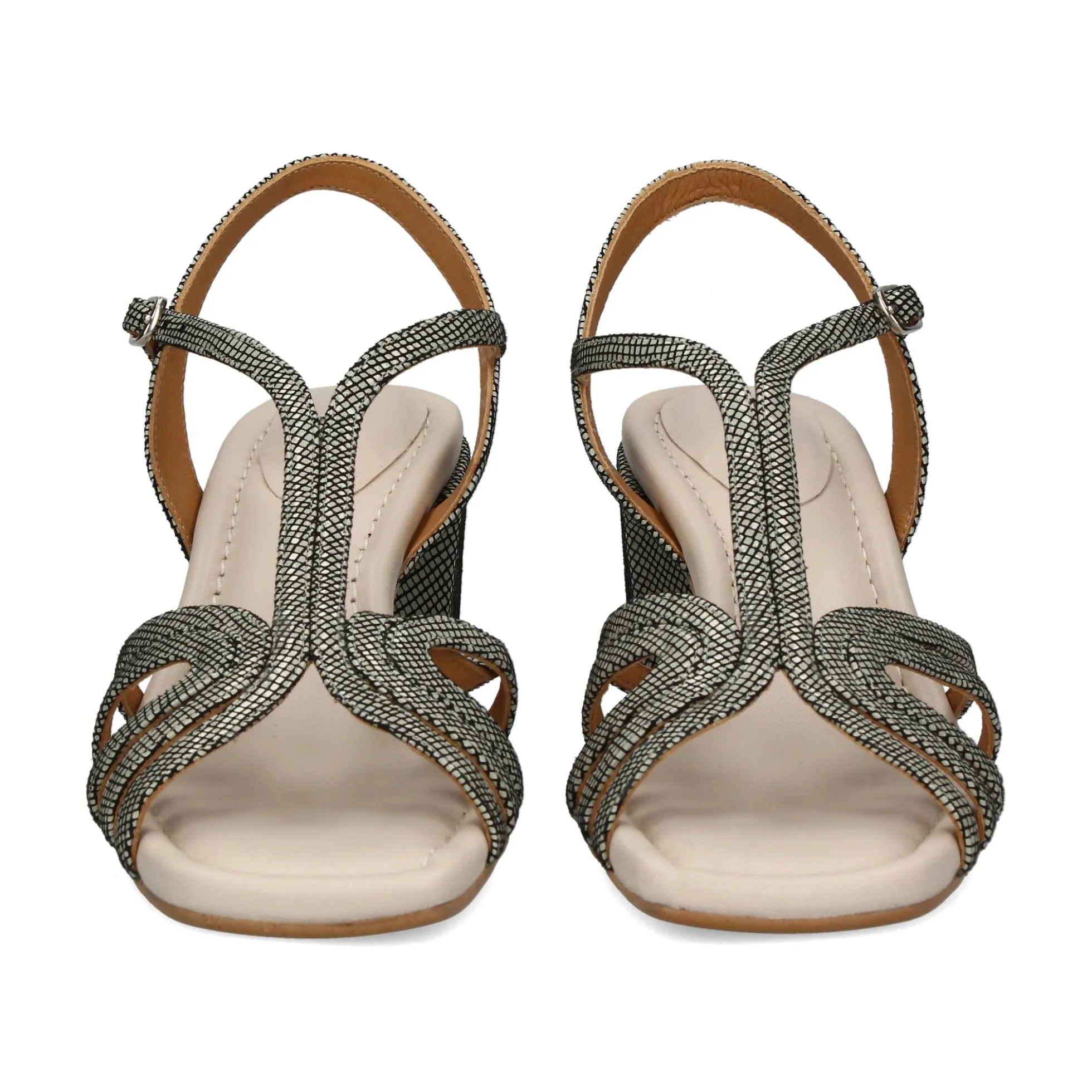 AUDLEY Sandalias con tacón de Mujer 22117 MULTI