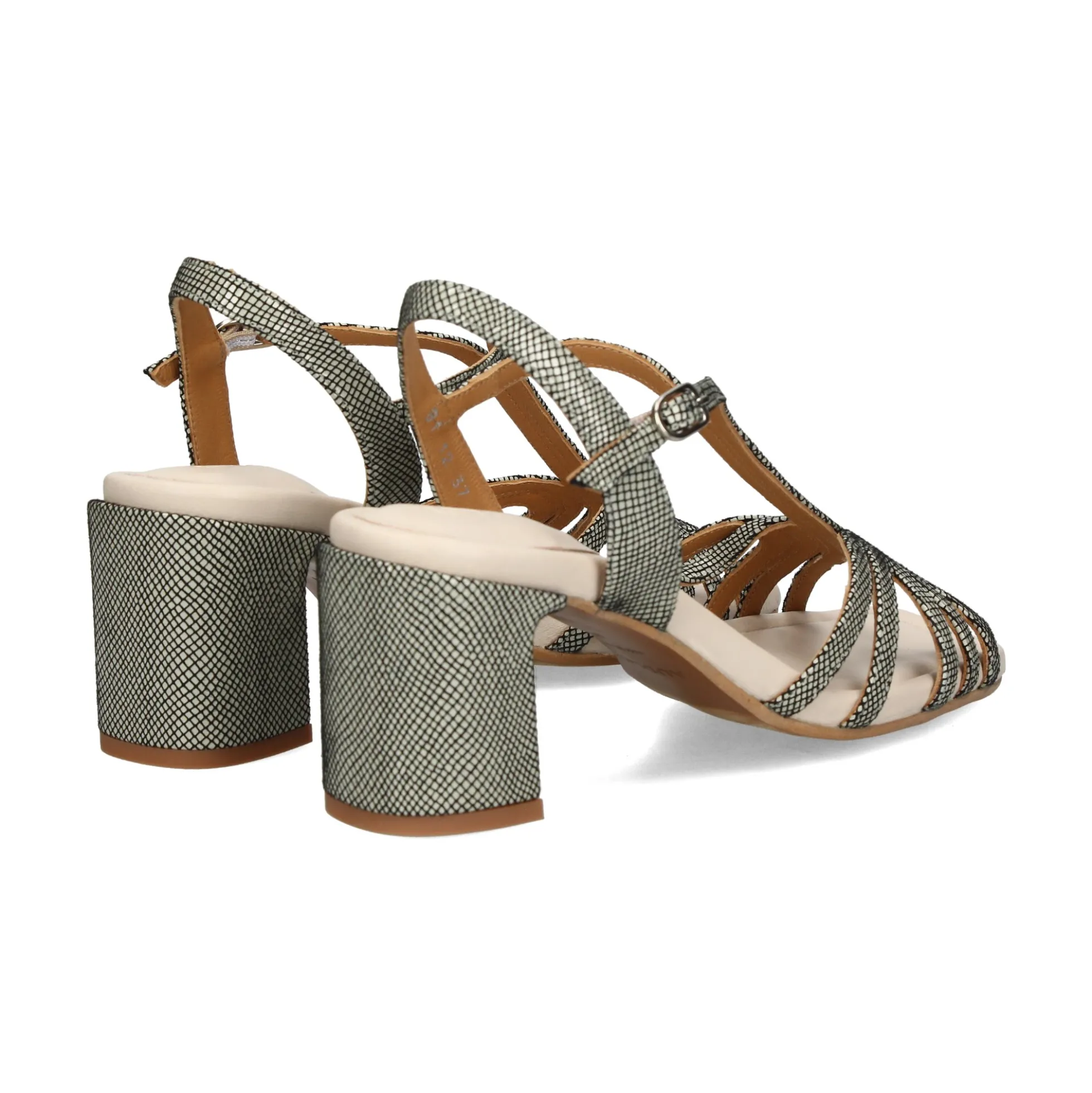 AUDLEY Sandalias con tacón de Mujer 22117 MULTI