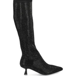 BEFREE Botas con tacón de Mujer MAR-10 NEGRO