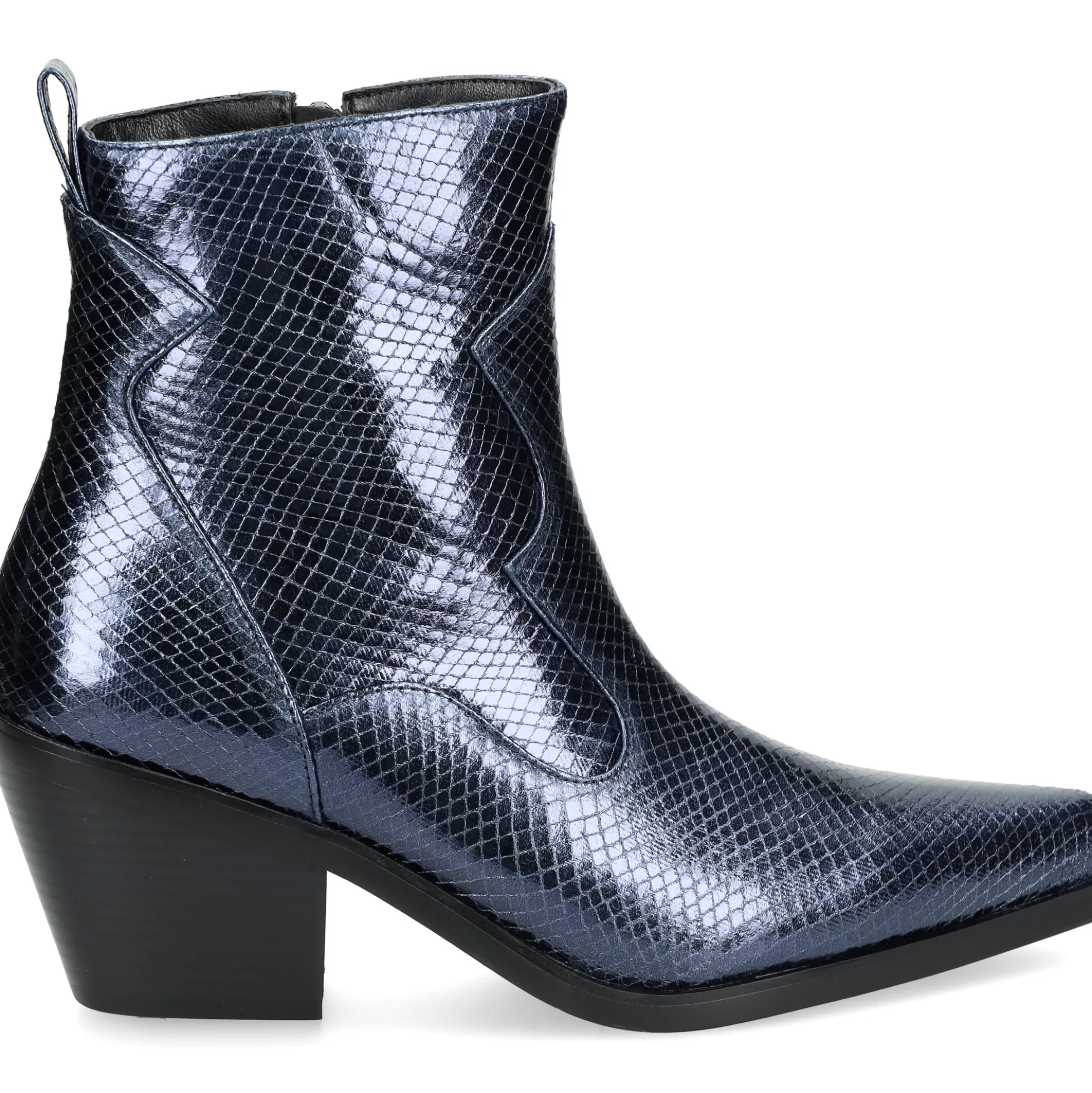 BEFREE Botines con tacón de Mujer SANSE-2320 AZUL