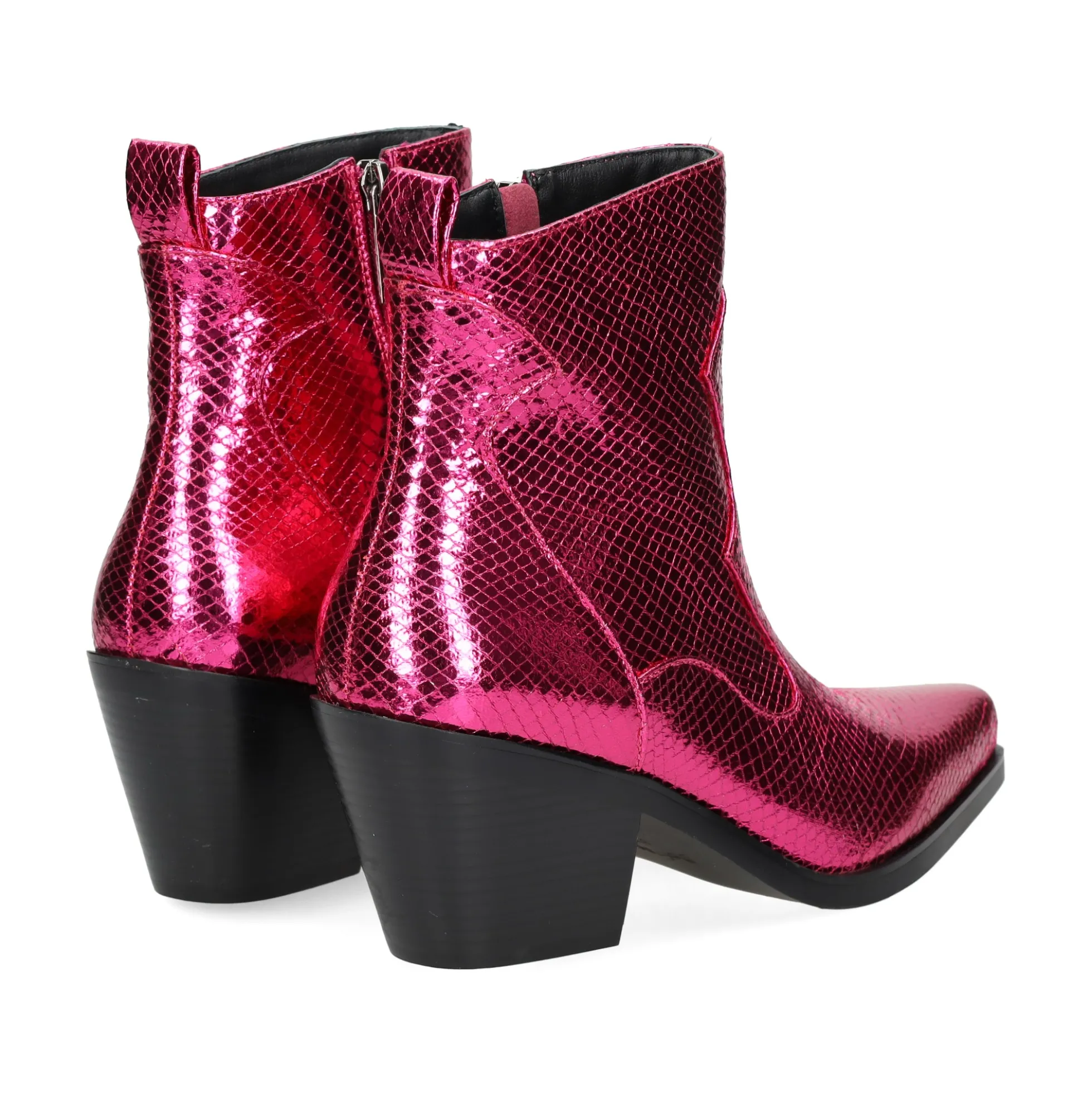BEFREE Botines con tacón de Mujer SANSE-2320 604 FUXIA