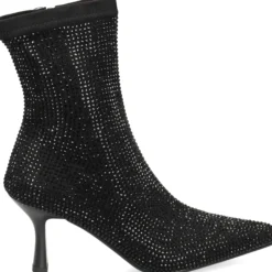 BEFREE Botines con tacón de Mujer ALBA-023 NEGRO