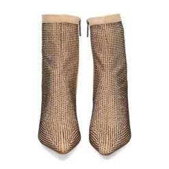 BEFREE Botines con tacón de Mujer ALBA-023 BEIGE
