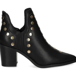 BEFREE Botines con tacón de Mujer NAPOLES-006 NEGRO