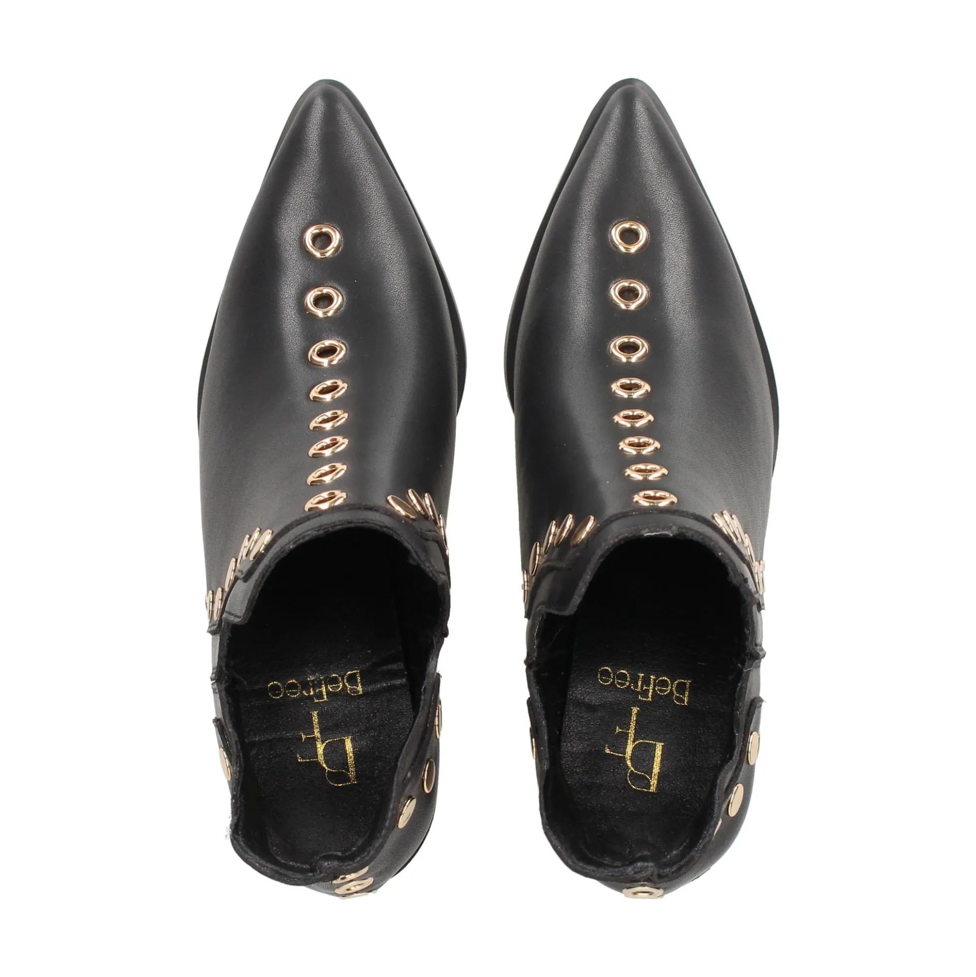 BEFREE Botines con tacón de Mujer NAPOLES-006 NEGRO