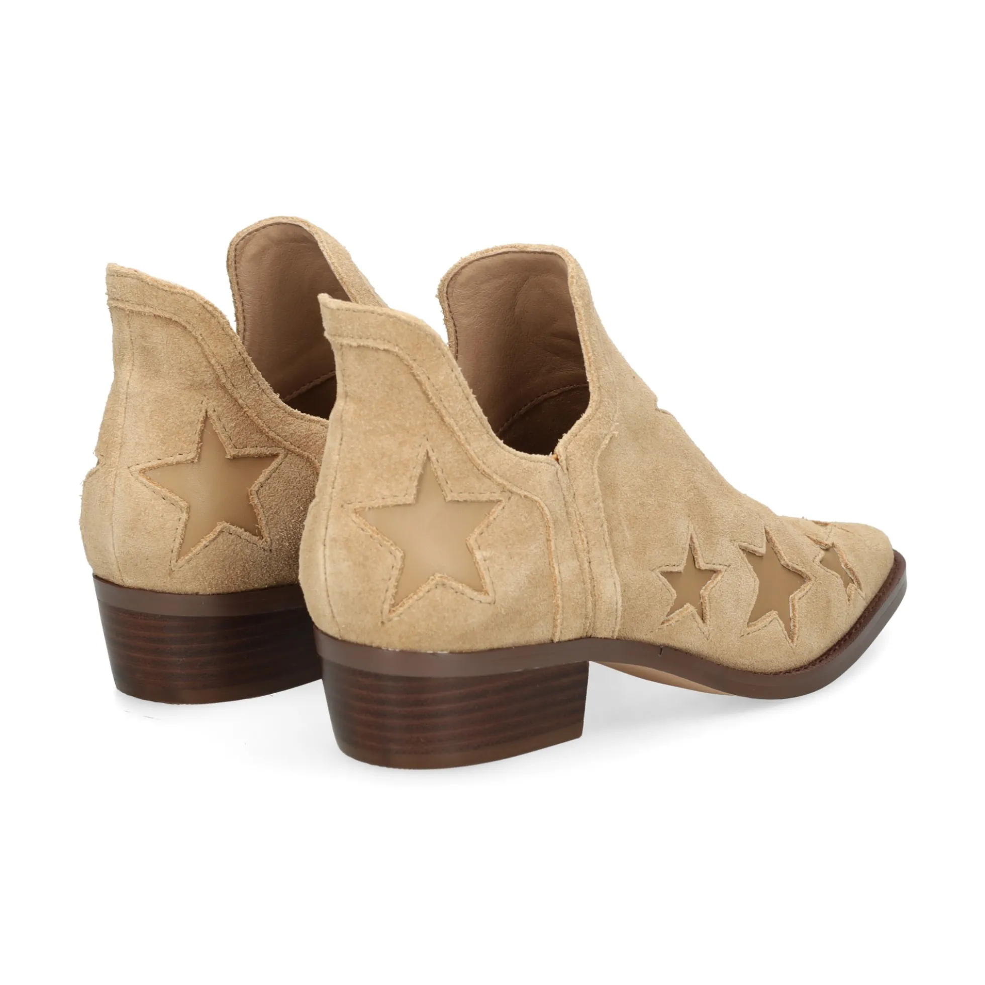 BEFREE Botines planos de Mujer MILAN-015 TAUPE
