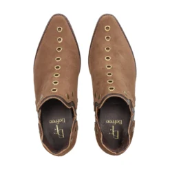BEFREE Botines planos de Mujer MILAN-01 MARRON