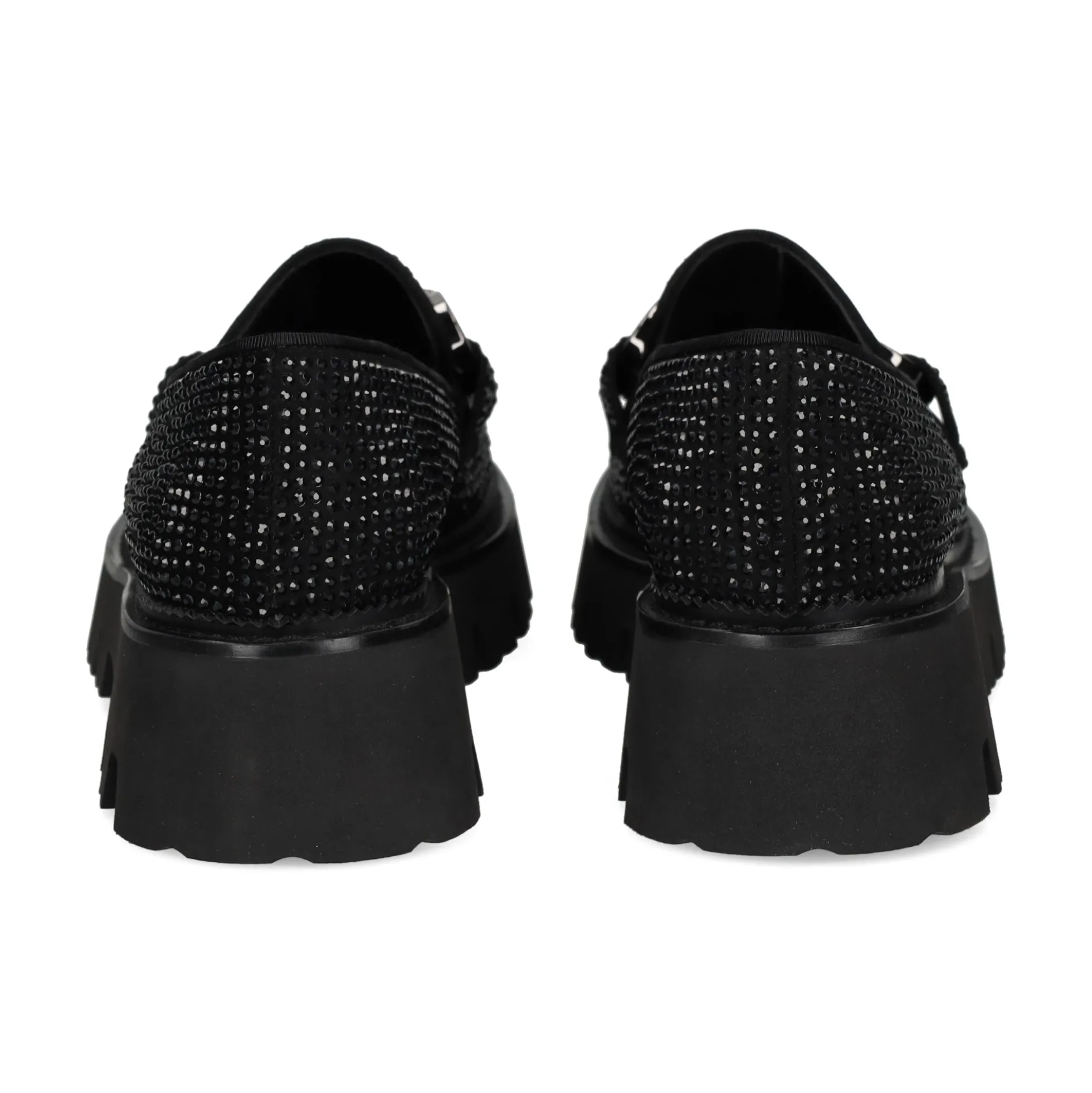 BEFREE Mocasines de Mujer PAULA-307 NEGRO