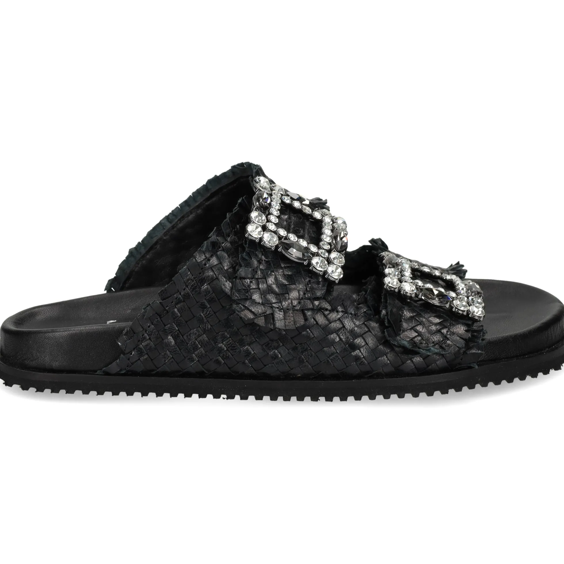 BEFREE Sandalias planas de Mujer VICKY-271 NEGRO