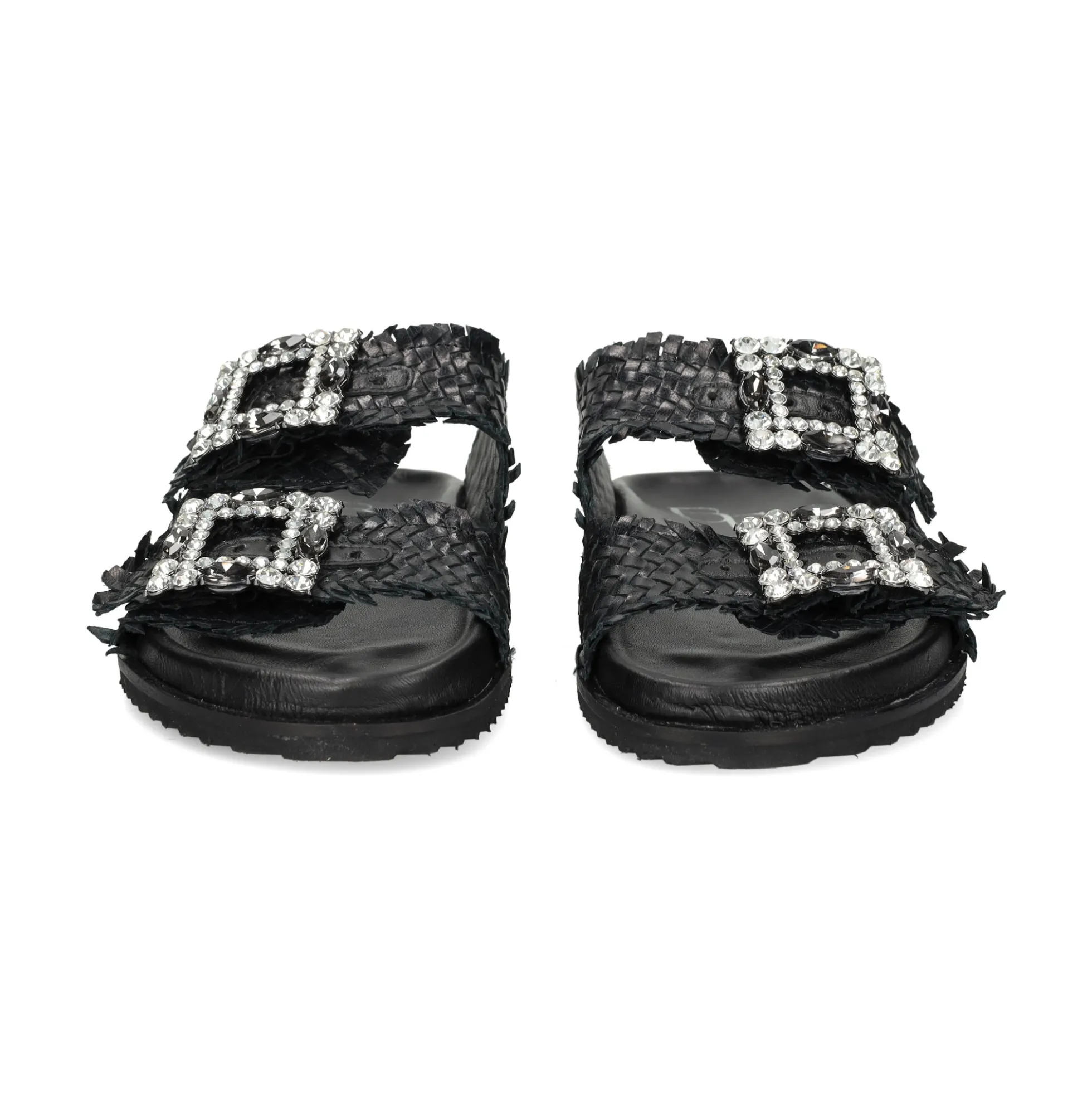 BEFREE Sandalias planas de Mujer VICKY-271 NEGRO