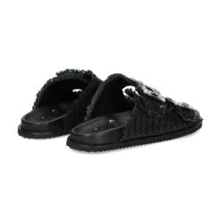 BEFREE Sandalias planas de Mujer VICKY-271 NEGRO