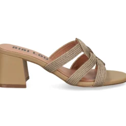 BIBI LOU Sandalias con tacón de Mujer 851Z94HG CAMEL