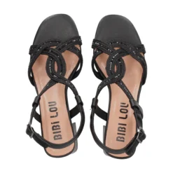 BIBI LOU Sandalias con tacón de Mujer 821Z94HG NEGRO