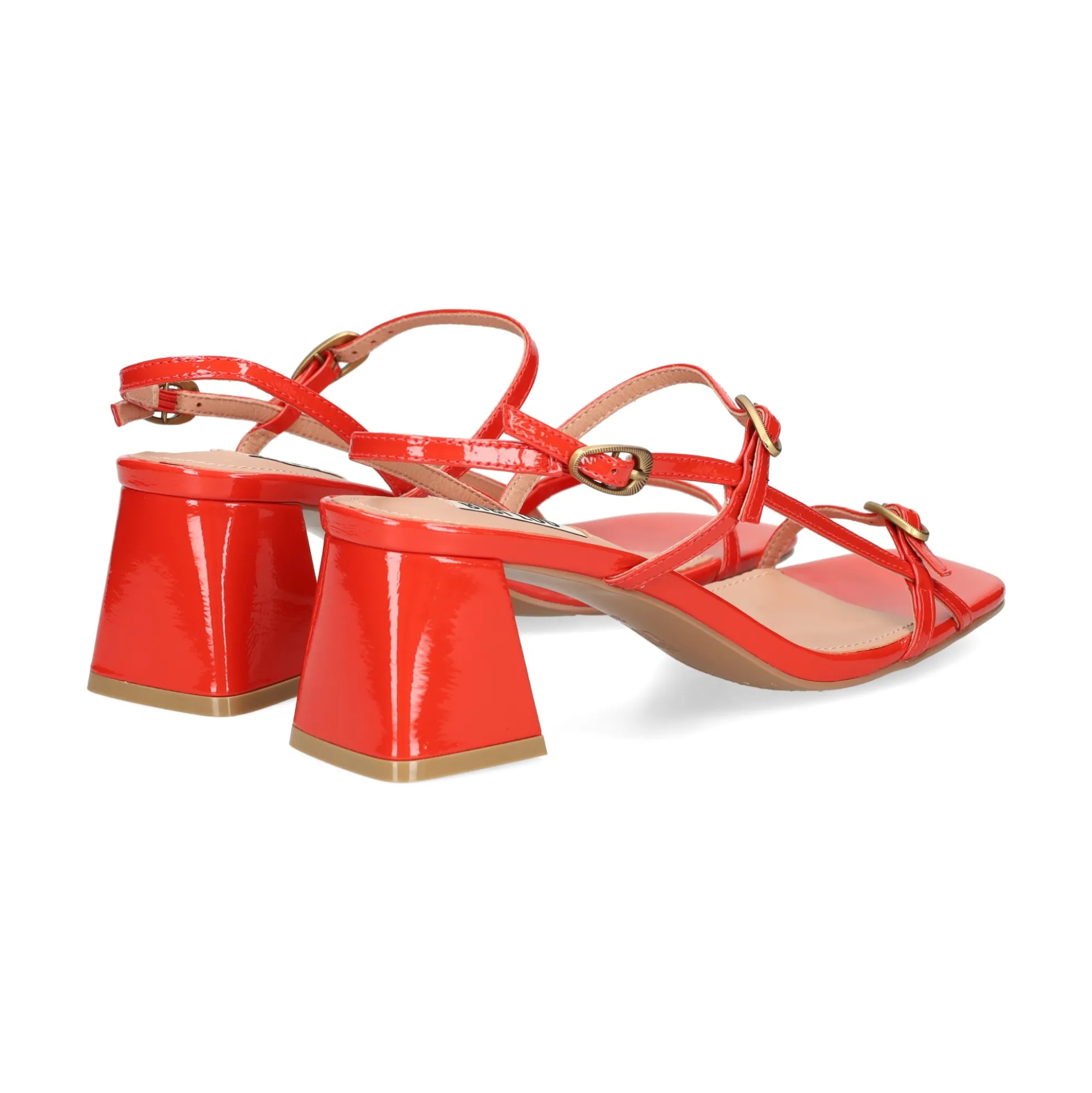BIBI LOU Sandalias con tacón de Mujer 674Z21VK ROJO
