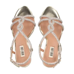 BIBI LOU Sandalias con tacón de Mujer 595Z17VK ORO