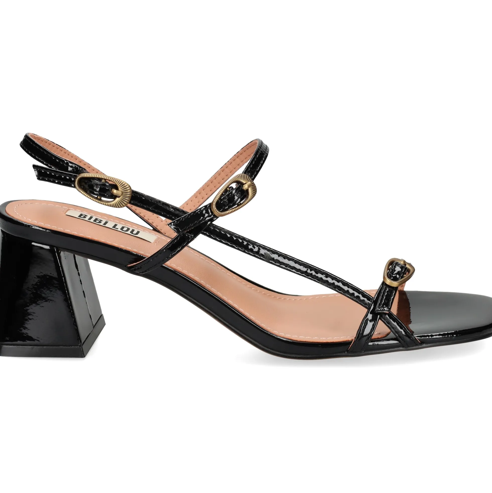 BIBI LOU Sandalias con tacón de Mujer 674Z21VK NEGRO