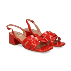 BIBI LOU Sandalias con tacón de Mujer 763Z21VK ROJO