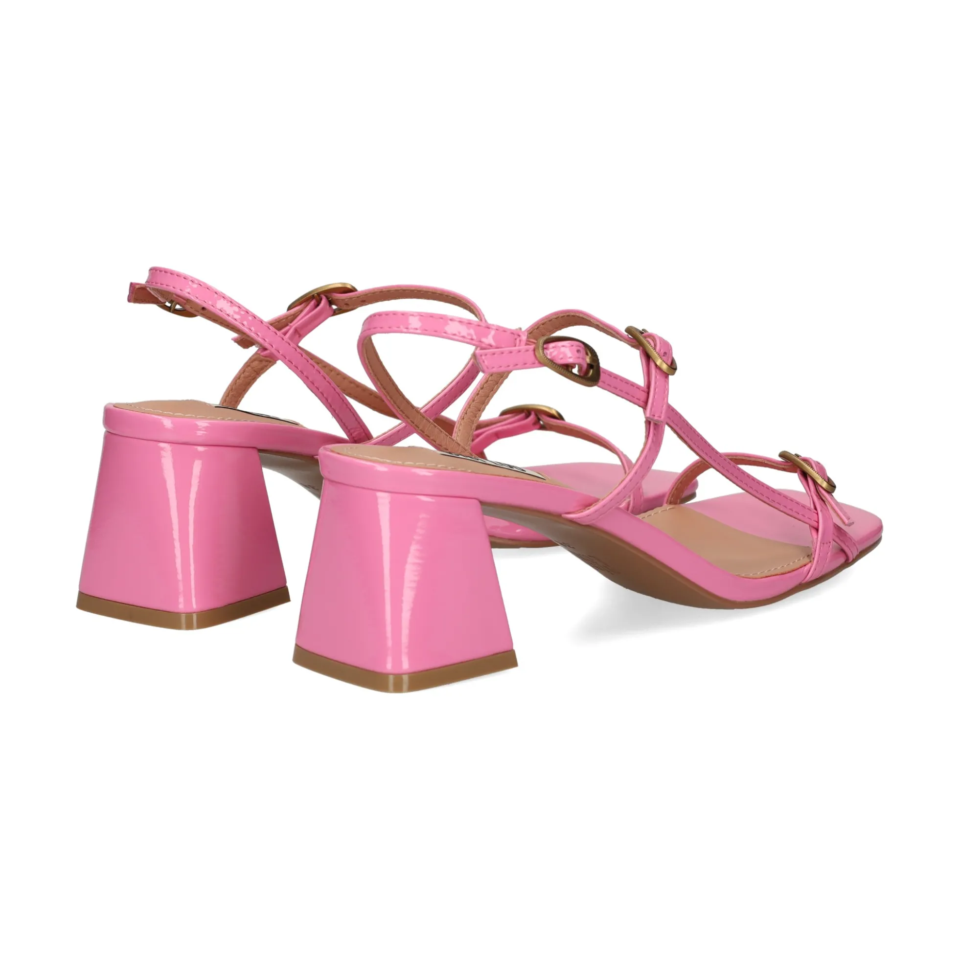 BIBI LOU Sandalias con tacón de Mujer 674Z21VK ROSA
