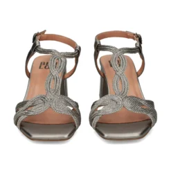 BIBI LOU Sandalias con tacón de Mujer 855Z94HG PLOMO