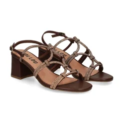 BIBI LOU Sandalias con tacón de Mujer 958Z00HG MARRON