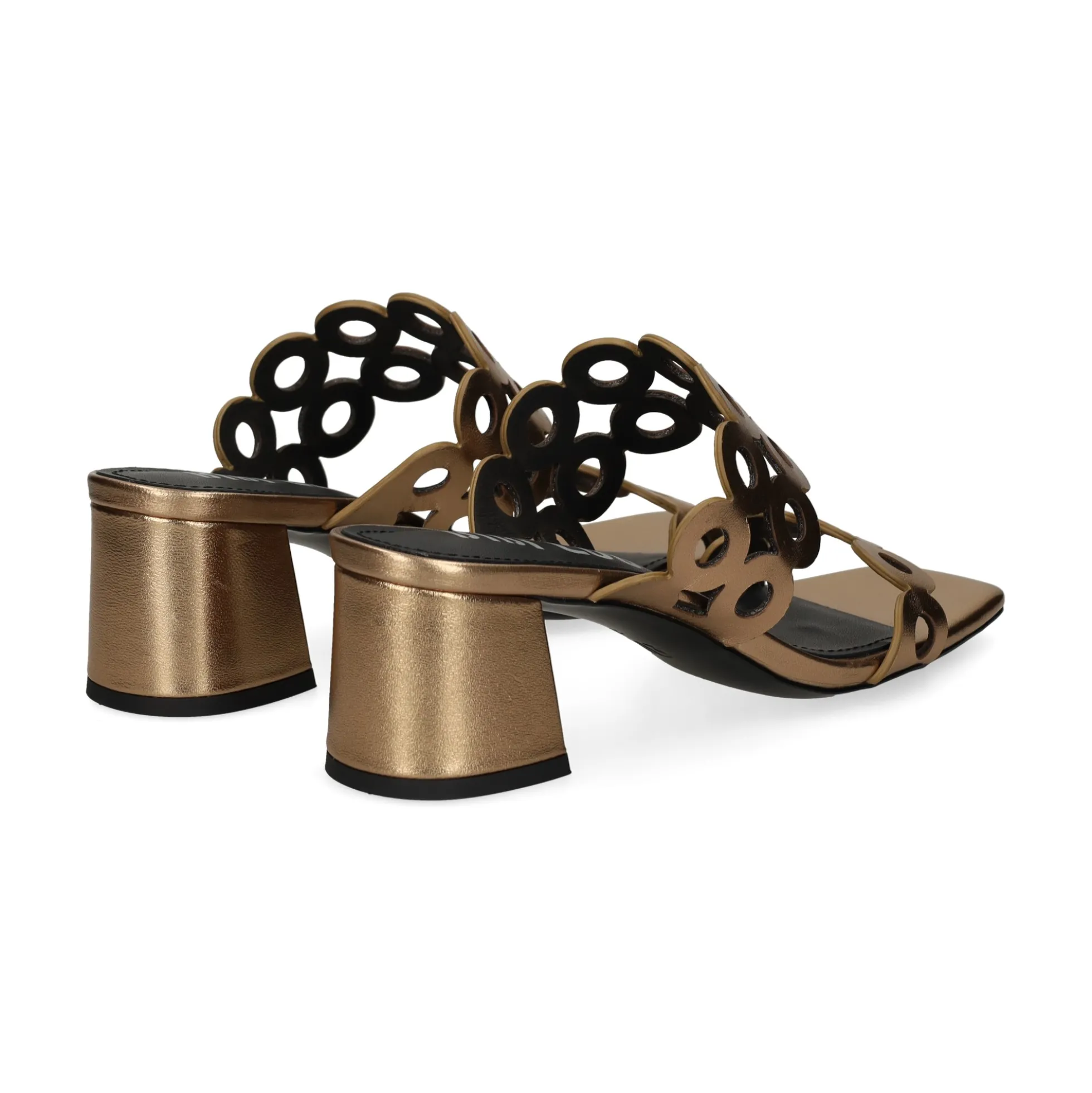 BIBI LOU Sandalias con tacón de Mujer 627Z10VK BRONCE