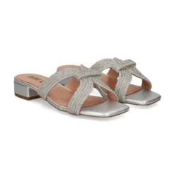 BIBI LOU Sandalias planas de Mujer 842Z00HG PLATA