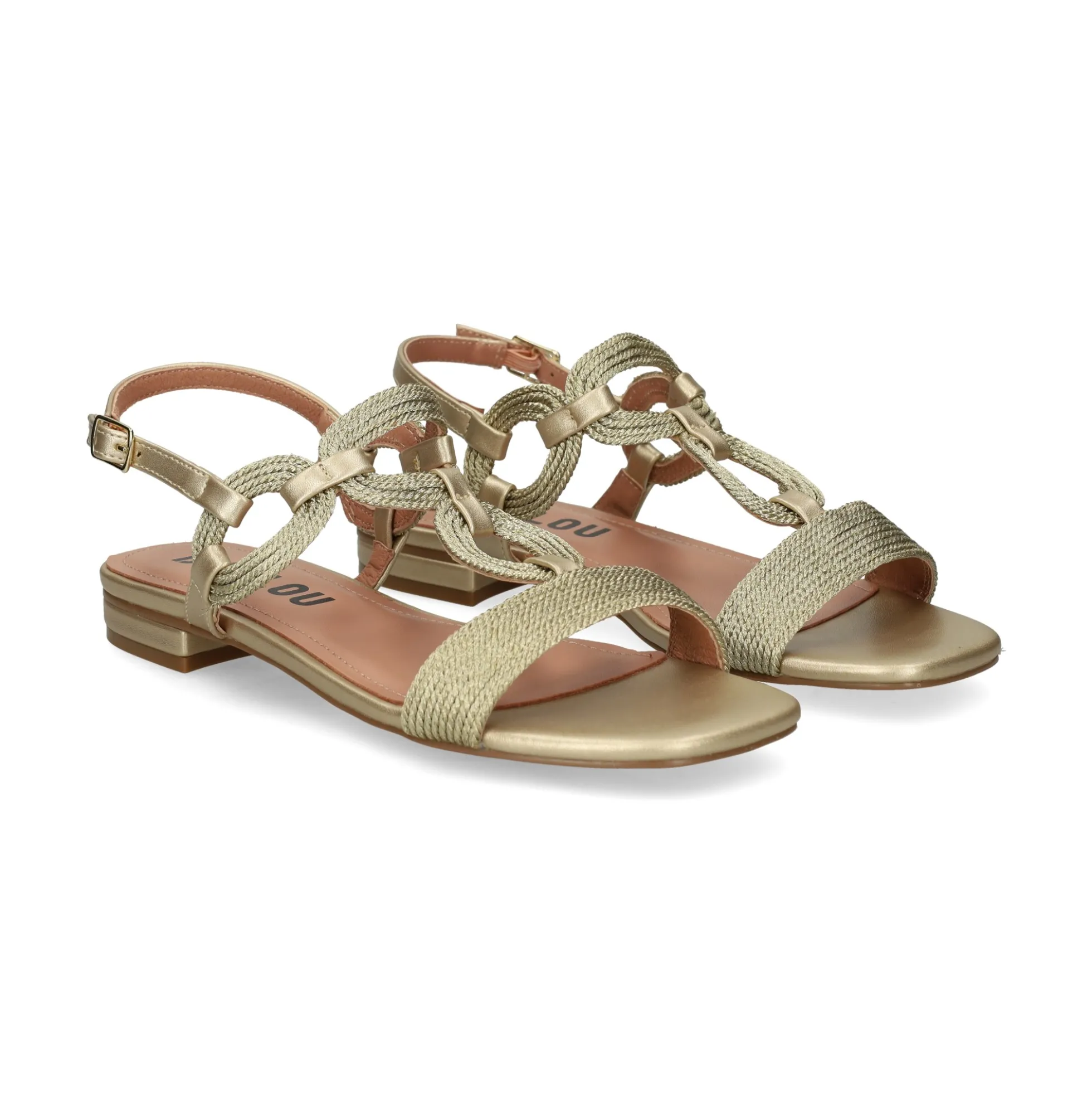 BIBI LOU Sandalias planas de Mujer 855Z94HG ORO