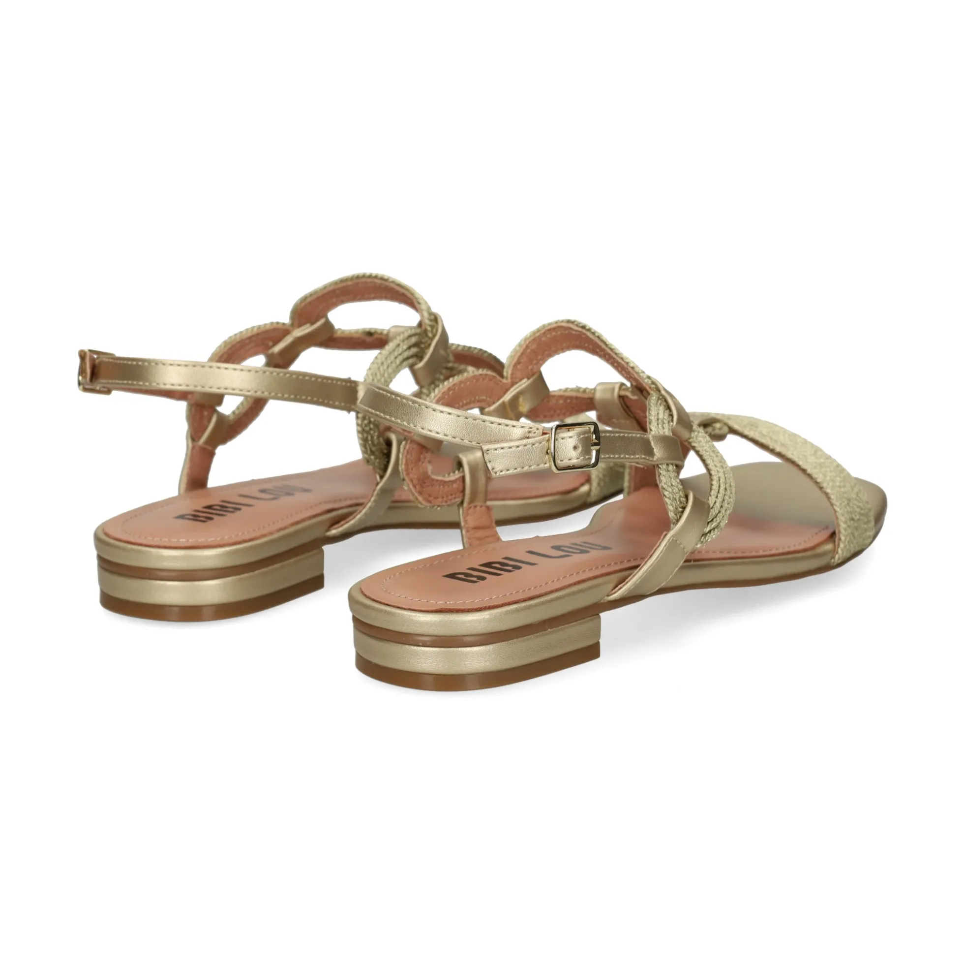 BIBI LOU Sandalias planas de Mujer 855Z94HG ORO