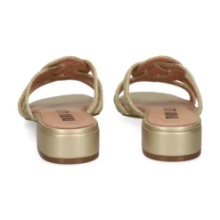 BIBI LOU Sandalias planas de Mujer 854Z94HG ORO