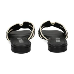 BIBI LOU Sandalias planas de Mujer 760Z87VK NEGRO