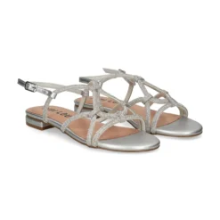 BIBI LOU Sandalias planas de Mujer 859Z00HG PLATA