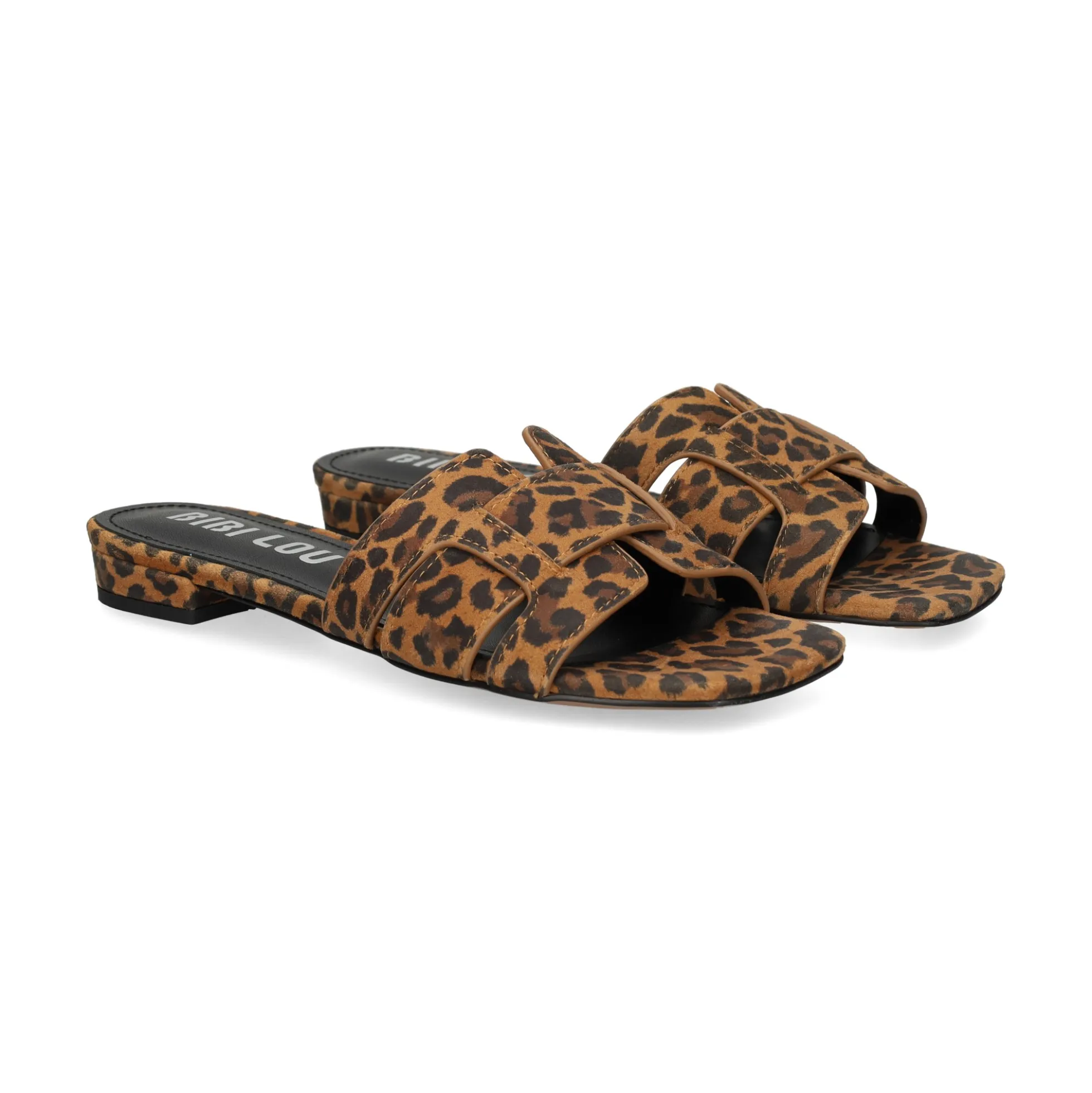 BIBI LOU Sandalias planas de Mujer 760Z35VK LEOPARDO