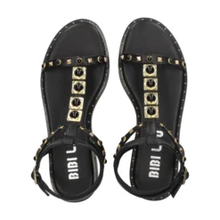BIBI LOU Sandalias planas de Mujer 823Z80HG NEGRO