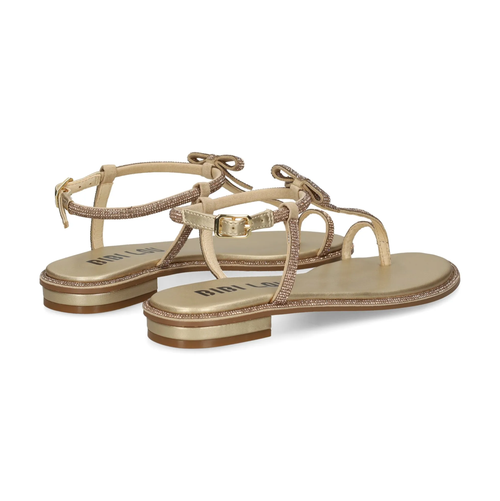 BIBI LOU Sandalias planas de Mujer 845Z00HG ORO