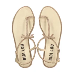 BIBI LOU Sandalias planas de Mujer 845Z00HG ORO