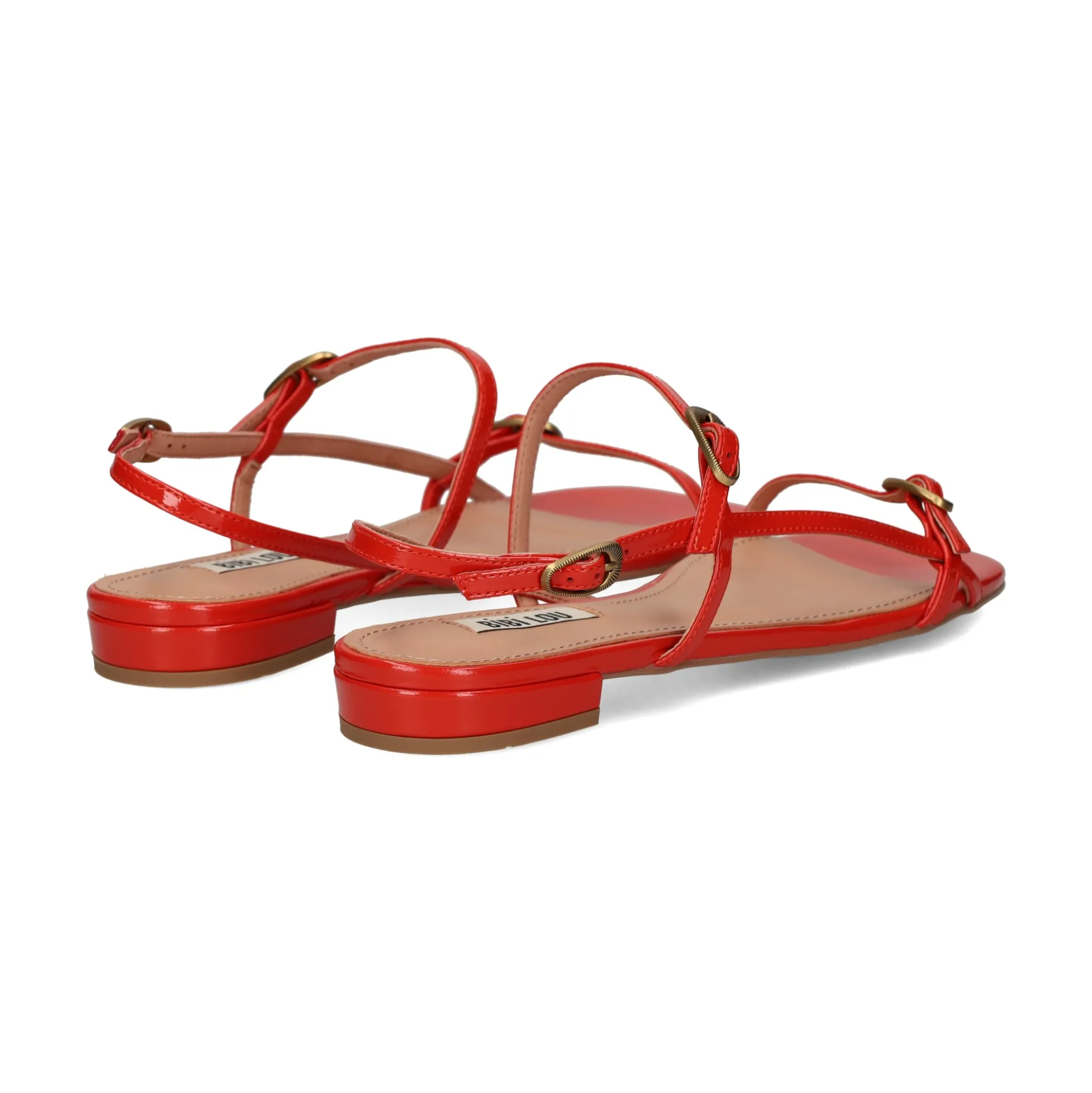 BIBI LOU Sandalias planas de Mujer 673Z21VK ROJO