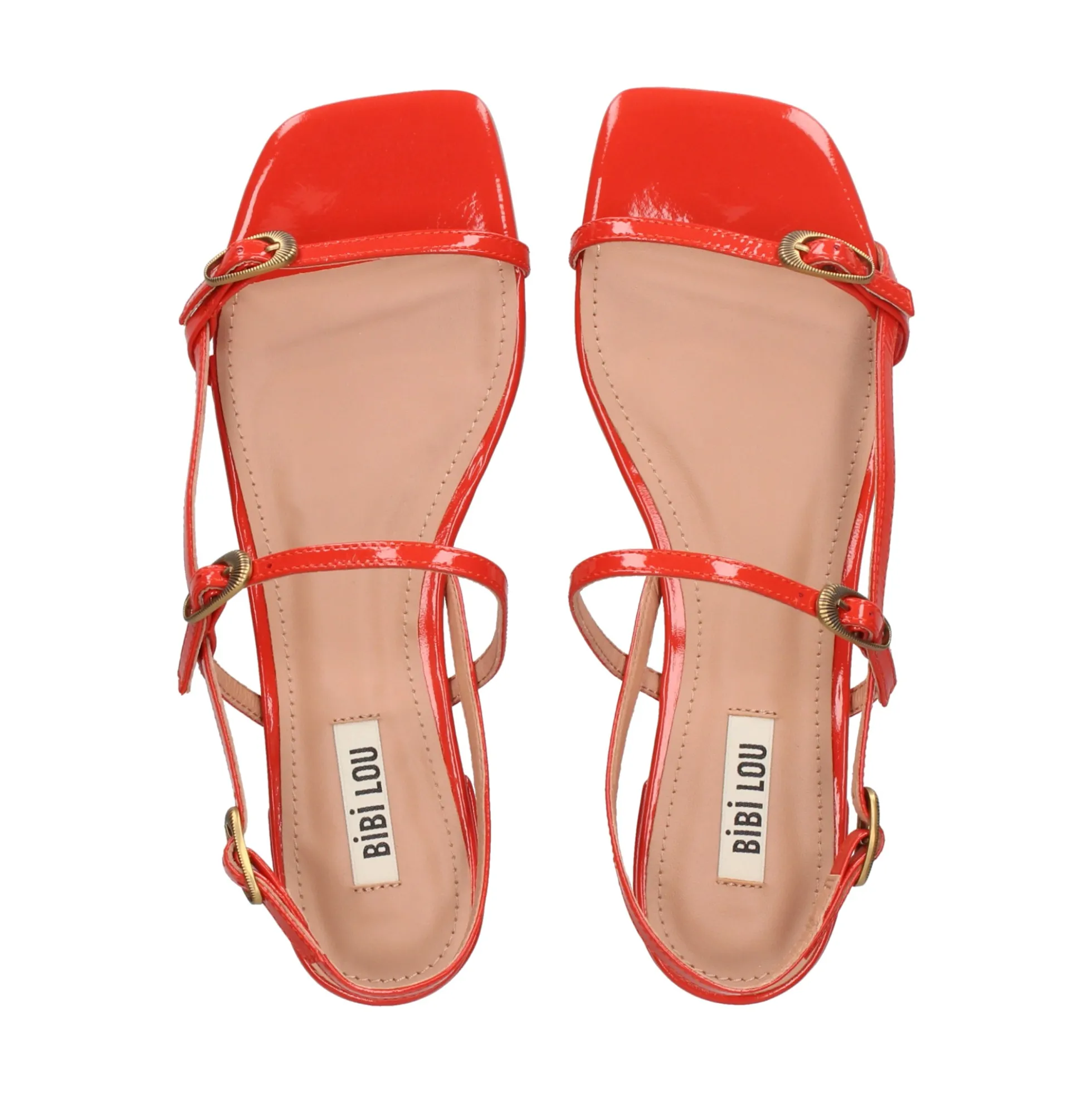 BIBI LOU Sandalias planas de Mujer 673Z21VK ROJO