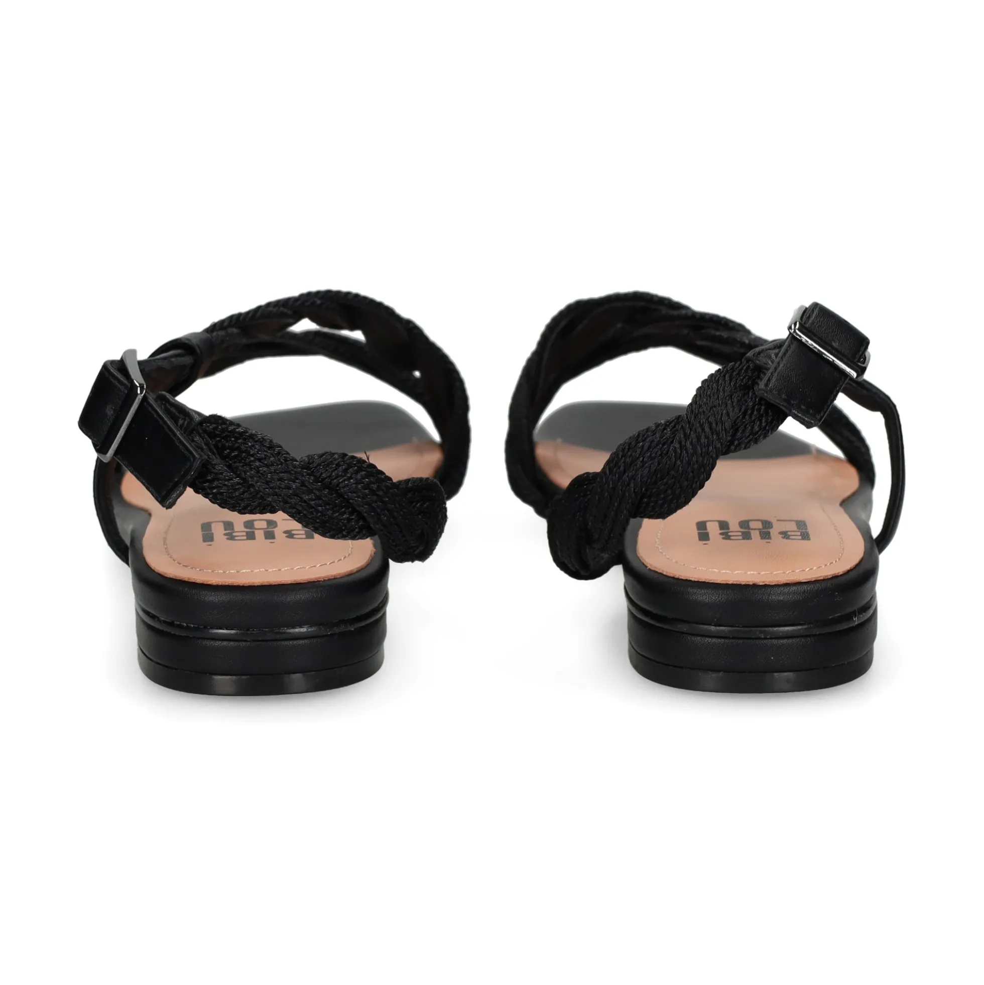 BIBI LOU Sandalias planas de Mujer 873Z94HG NEGRO